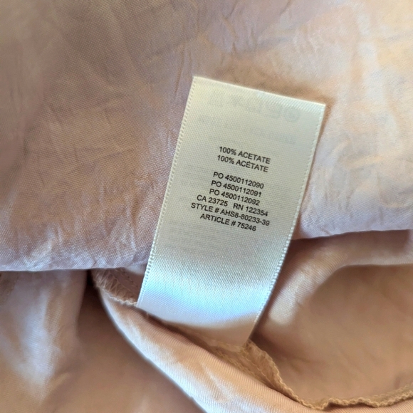 Aritzia Le Fou Wilfred Samba Slip Dress in Stockings Beige, size 8 - Picture 7 of 7